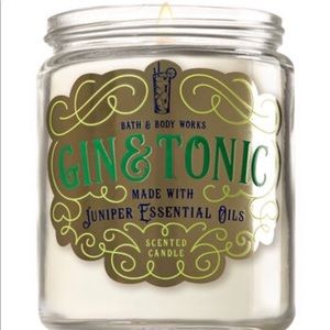 Bath & Body Works Gin & Tonic Candle with Juniper